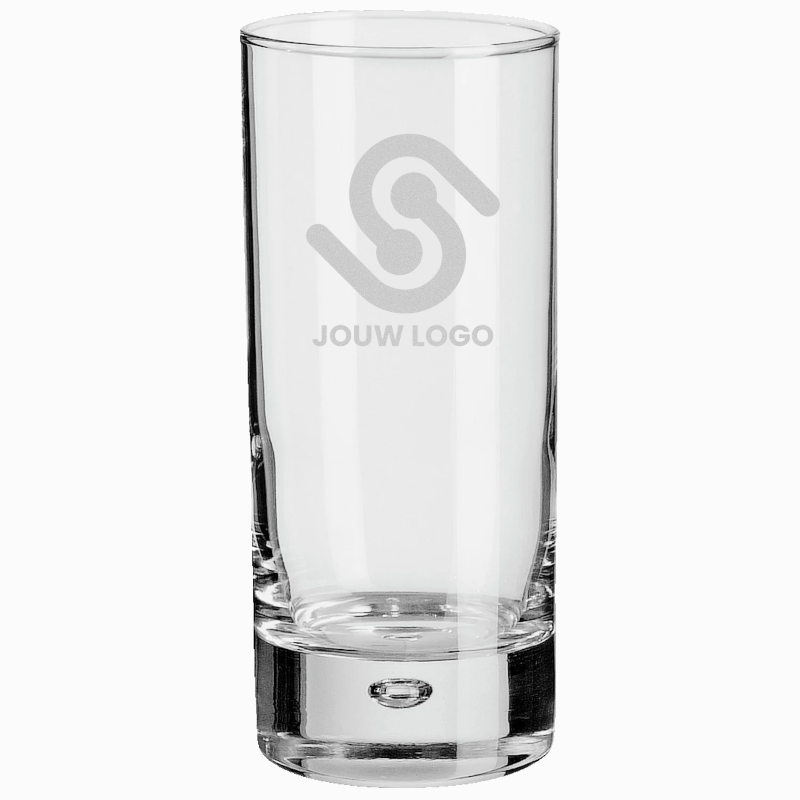 longdrinkglas met logo